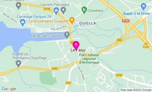 Localisation Restaurant  L