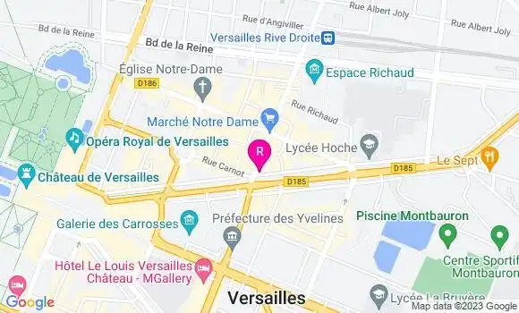 Localisation Restaurant  Bleue Blanche Rouge