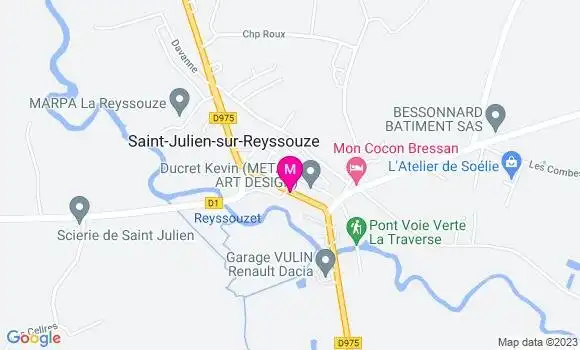 Localisation O Bistrot Gourmand