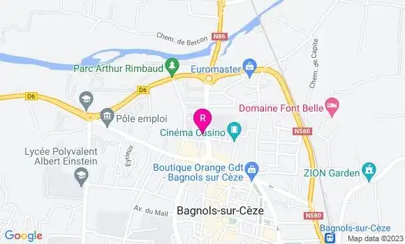 Localisation Marocain Restaurant Côté 16
