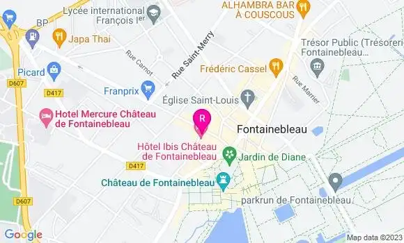 Localisation Restaurant  Le Floral