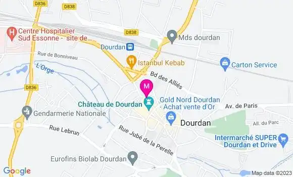 Localisation Restaurant  Saveurs d