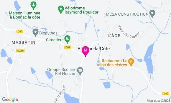 Localisation Restaurant  Chez Fanfan