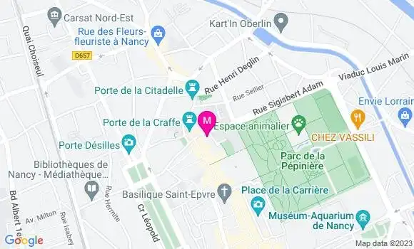 Localisation Restaurant  Le Palais Gourmand