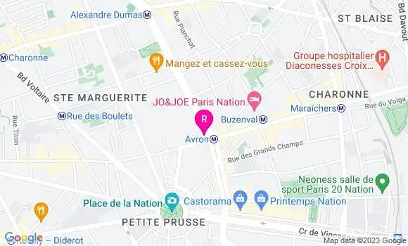 Localisation Restaurant Bar L
