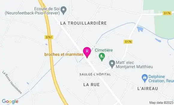 Localisation Restaurant  Broches et Marmites