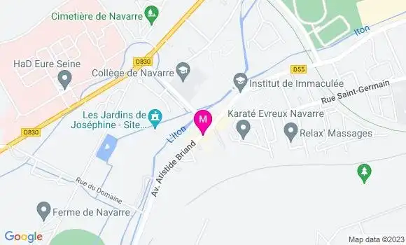 Localisation Brasserie L