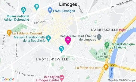 Localisation Restaurant  L