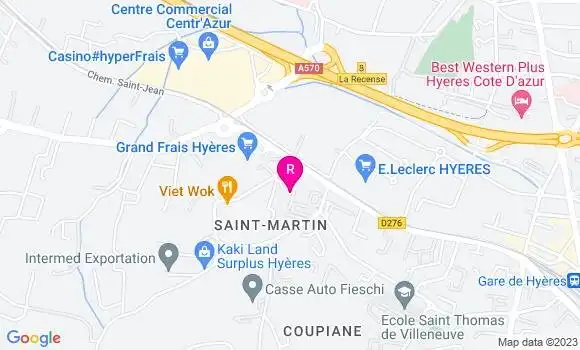 Localisation Restaurant  L