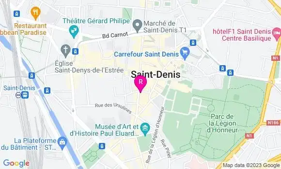 Localisation Restaurant Africain La Centrafricaine