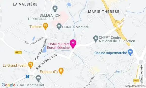 Localisation Restaurant  O Jardin des Saveurs