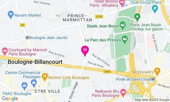 Localisation Restaurant Bar Canaille