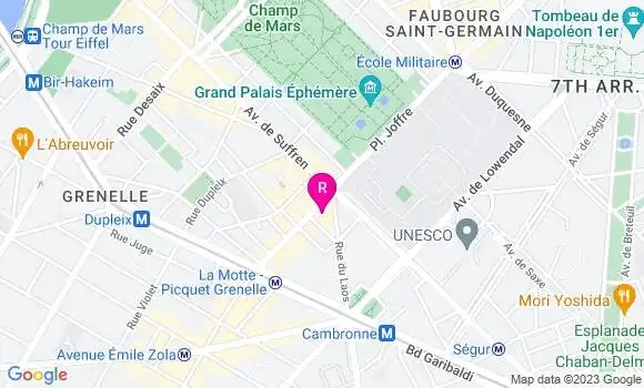 Localisation Restaurant  La Cabane 47