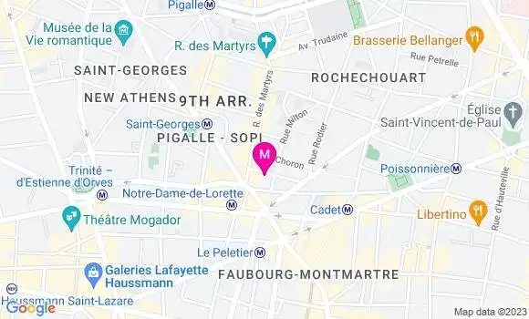 Localisation Restaurant  Pompette