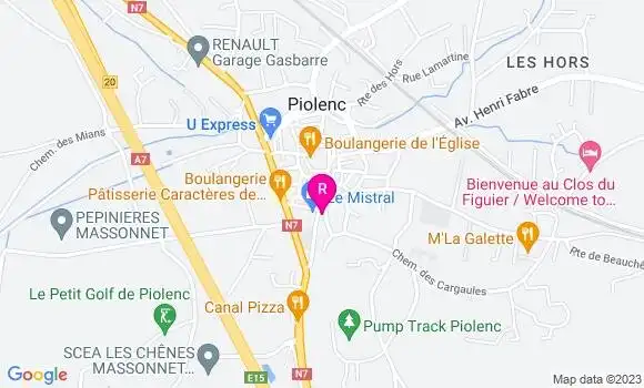 Localisation Restaurant  Chez Mama