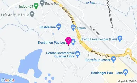 Localisation Restaurant  La Parenthèse