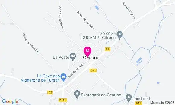 Localisation Restaurant Bar Chai Augustins