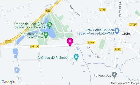Localisation Restaurant  Le Paradis