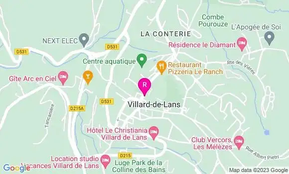 Localisation Restaurant  Chez Mamie