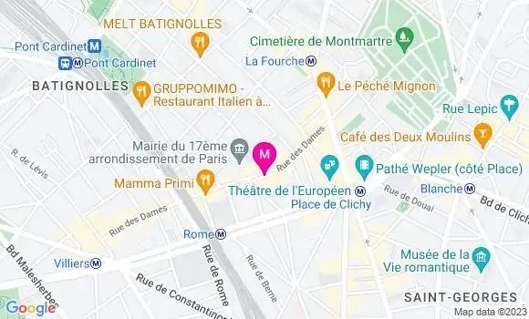 Localisation Restaurant  Mova