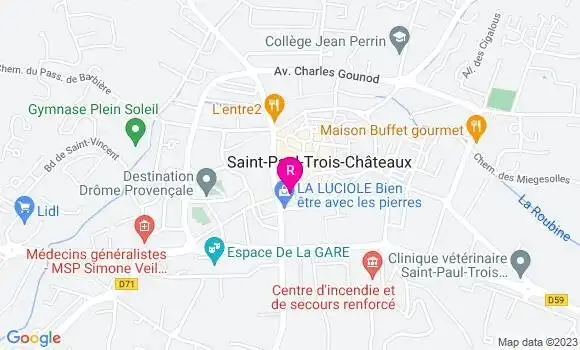 Localisation Restaurant  Aux Délices