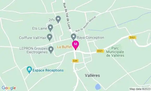 Localisation Café La Buffet