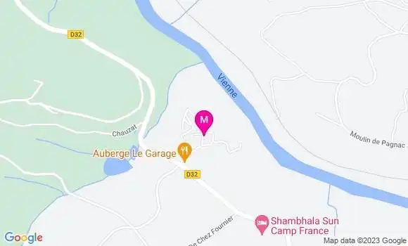 Localisation Auberge le Garage