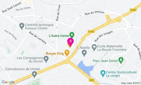 Localisation Restaurant Grill Grill Inn