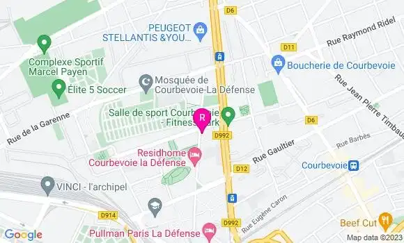 Localisation Restaurant  Chez Lola
