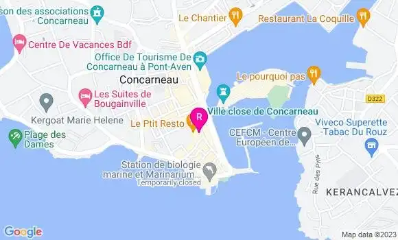 Localisation Pizzeria Kera