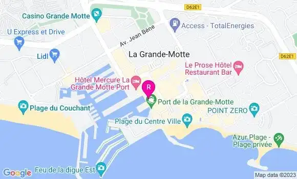 Localisation La Crêperie du Quai