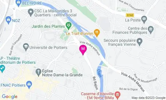 Localisation Bistrot Bistrô des Feuillants