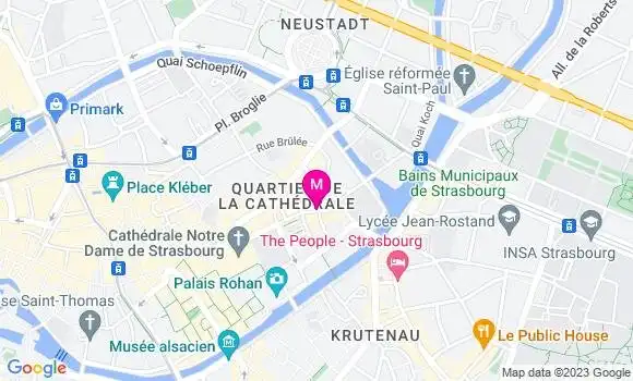 Localisation Restaurant Alsacien Le Meiselocker