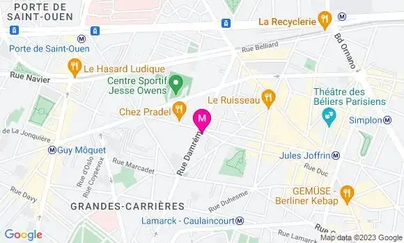 Localisation Restaurant  Café Pastis