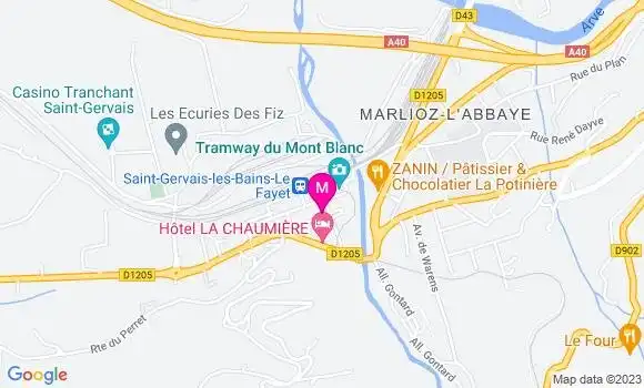 Localisation Restaurant  Le Cairn