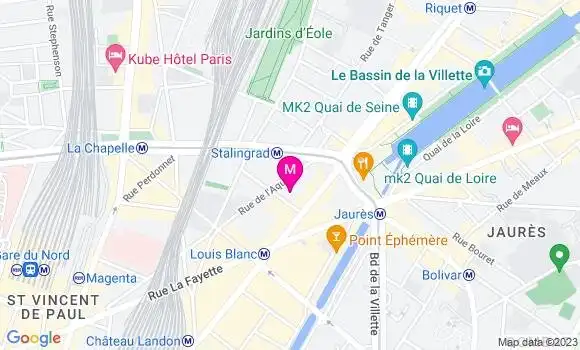 Localisation Restaurant Africain Le Nimba Délice