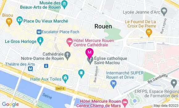 Localisation Restaurant  Tandem