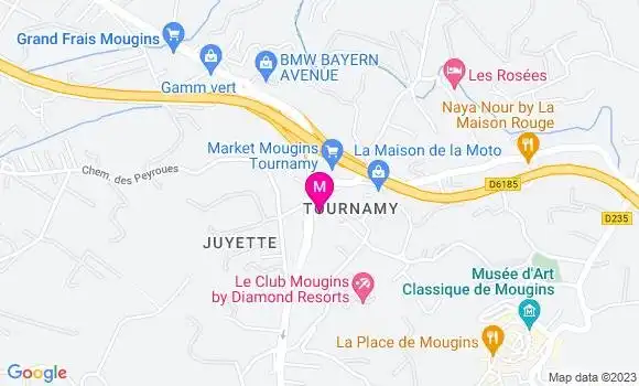 Localisation La Petite Brasserie
