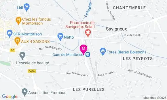 Localisation Restaurant Hôtel Le Pass