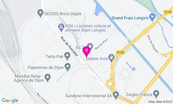 Localisation Brasserie Les Douanes