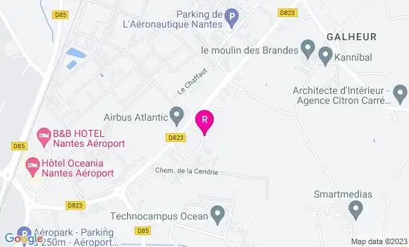 Localisation Restaurant  L
