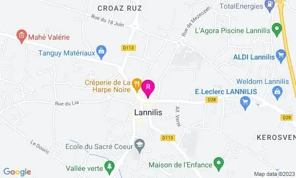 Localisation Restaurant  La Ciboulette