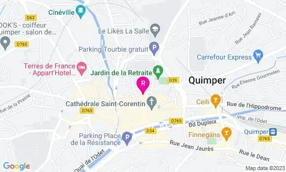 Localisation Restaurant  Le Jardin d