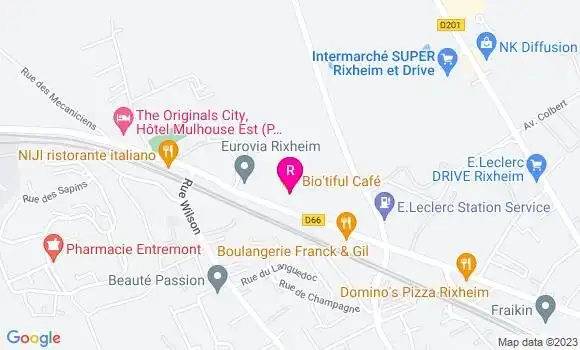 Localisation Restaurant  Bio
