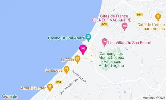 Localisation Crêperie La Vagabonde