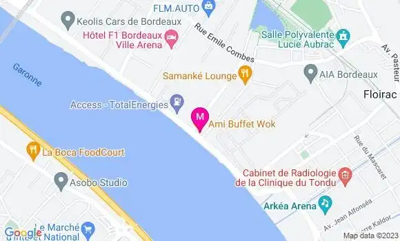 Localisation Restaurant Asiatique Ami Buffet Wok