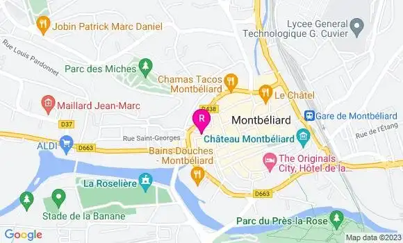 Localisation Restaurant  Chez Marcus