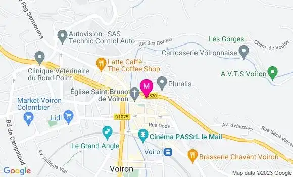 Localisation Restaurant  L