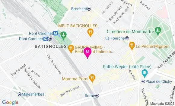 Localisation Restaurant  Chez Toto