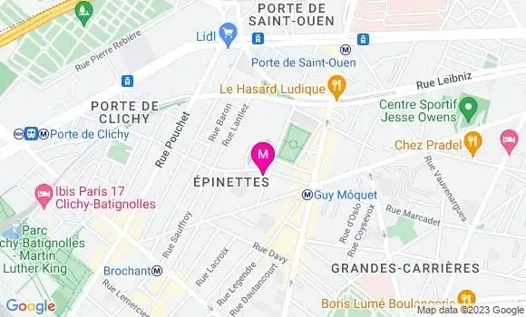 Localisation Restaurant  Le Petit Paris